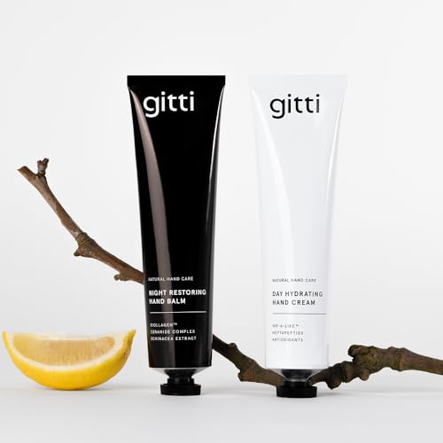 Gitti Day Hydrating Hand Cream - Vegan Moisturizer, 2.53 Fl Oz, Anti-Pollution