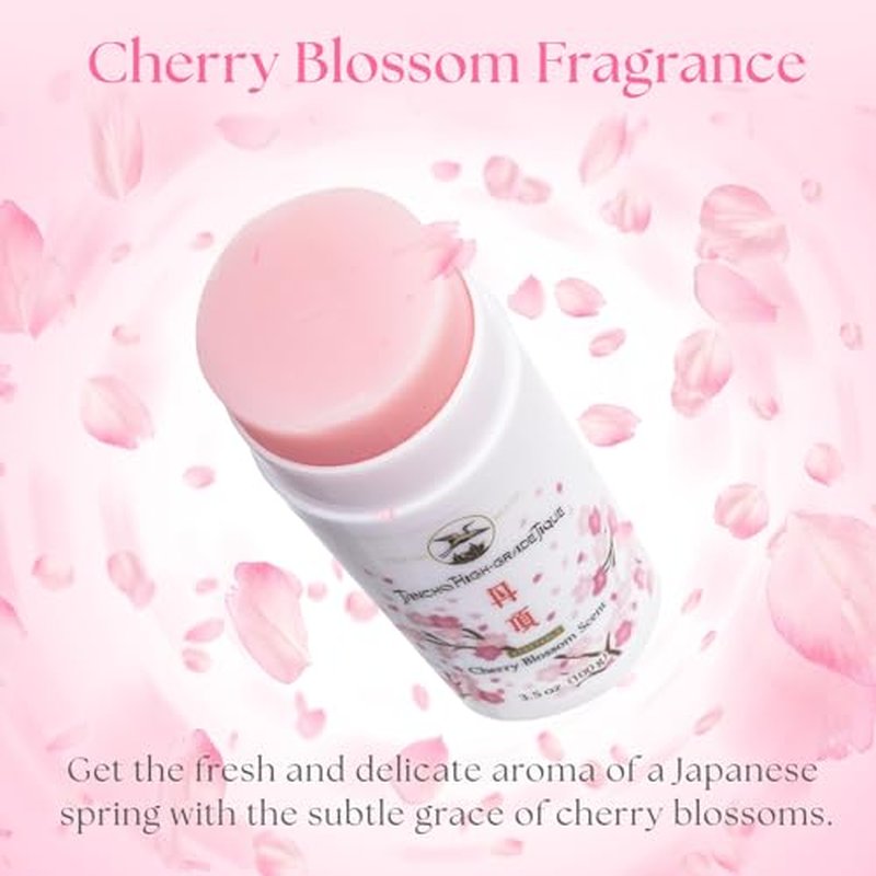 Gatsby Tancho Hair Styling Wax Stick Japanese Cherry Blossom Scent 3.5 ounce (100 grams) All Hair Types, Special Edition High-Grade Plant-based Pomade Tique Mandom Japan