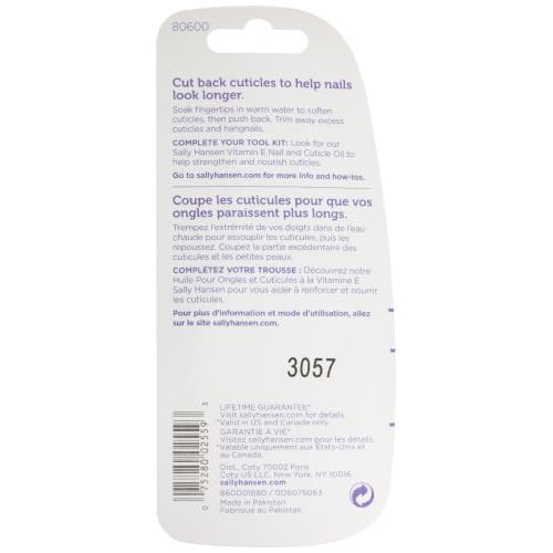 Sally Hansen Nip'em On The Go¢â Classic Travel Nipper, Cuticle Clipper, Nail Nipper, Contoured Handle, Controlled Grip, Stainless Steel