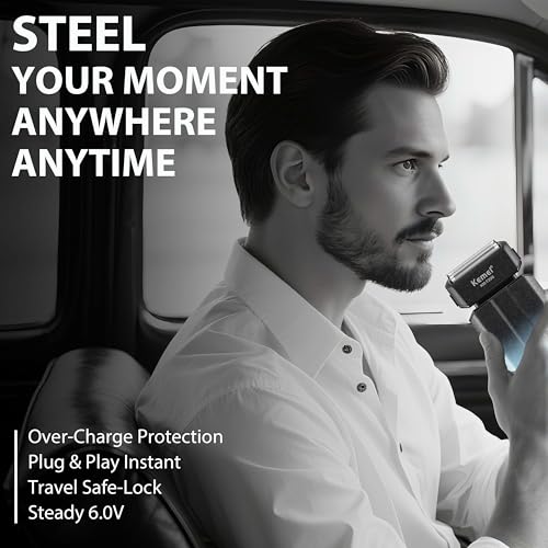 KEMEI Electric Razor for Men,Shavers,Foil Shaver,Mens Electric Razors for Shaving Face/Beard, Men's Electric Shavers,Cordless,USB-C Fast Rechargeable,Close Shave,Travel/Home/Barber,KEMEI T396