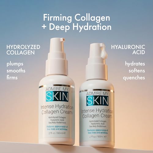 Admire My Skin Collagen Moisturizer 2oz - Hydrating Anti-Aging Face Cream