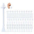 Nose Wax Sticks (60 Pcs) - Dual-Head Wax Hair Removal Applicator for Nostril, Ear, Eyebrow & Upper Lip, Painless, Disposable Waxing Sticks for Men & Women