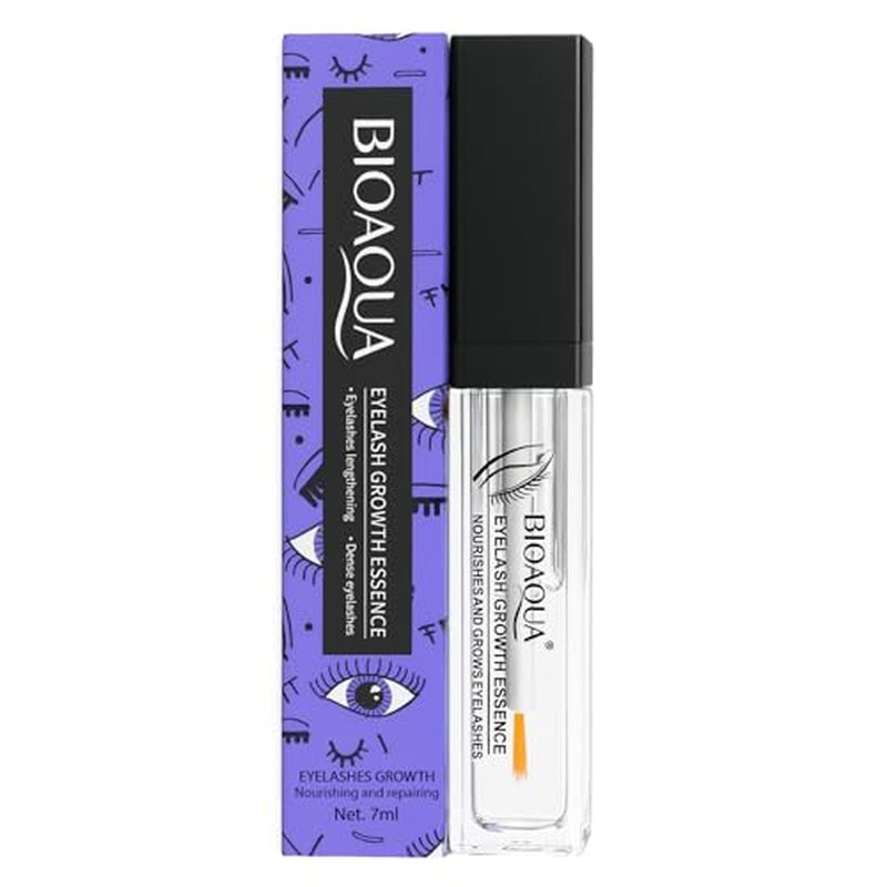 BIOAQUA Eyebrow Growth Serum Eyelashes Hairline Beard Lengthening Liquid Soft Brush Thickness Nourishing Elastic Moisturizing Natural Plant Extracts