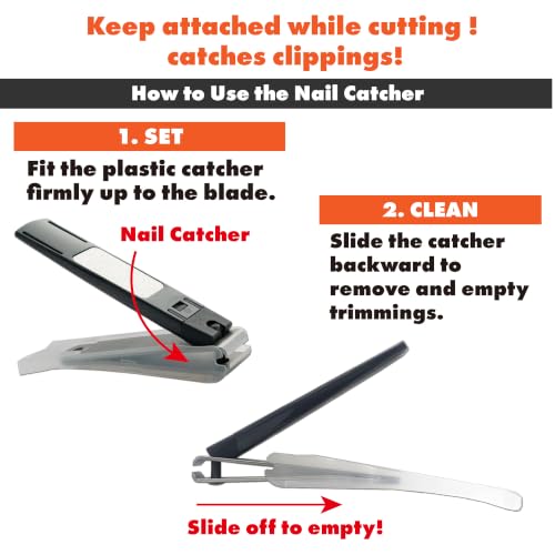 Japanese Nail Clippers for Thick Nails with Mt. Fuji & Sakura - Maki-e Large Straight Edge
