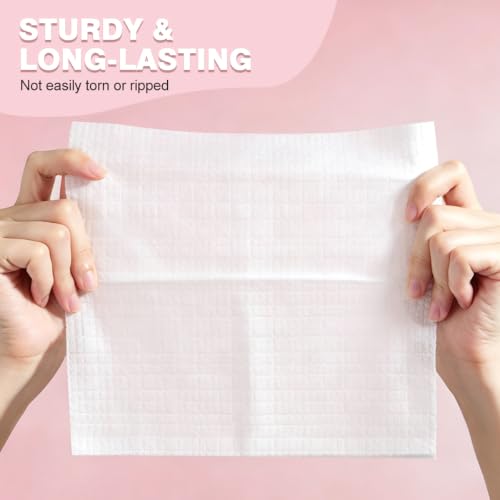 Disposable Face Towels Pack of 600 - Ultra Soft & Gentle Clean Towels for Sensitive Skin - Wet & Dry Dual-Use