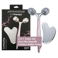 Facial Contouring V Roller & Gua Sha Tool for Lymphatic Drainage and Skin Rejuvenation
