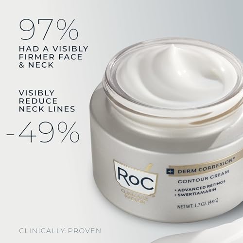 Retinol Hyaluronic Acid Neck Firming Cream - Anti-Aging Moisturizer 1.7 oz