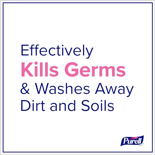 PURELL Antimicrobial Foaming Hand Soap, Light Fragrance, 1200 mL Refill for PURELL ES10 Automatic Soap Dispenser (Pack of 2) ? 8382-02