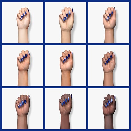 essie Salon-Quality Nail Polish, 8-Free Vegan, Push Play Collection, Blue,Push Play 0.46 oz