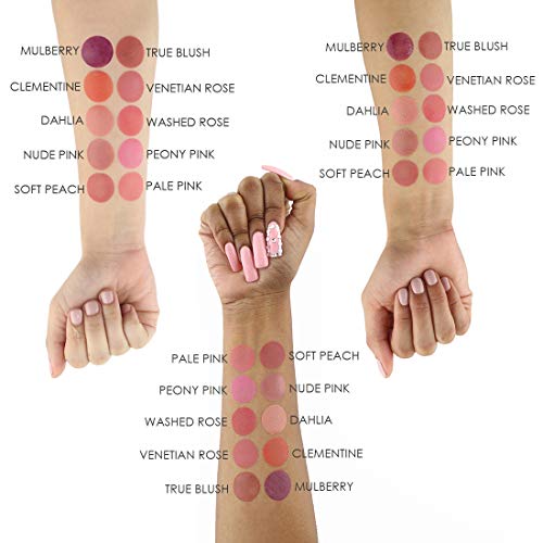 Airbrush Makeup Blush Venetian Rose - Long-Wear, Highly Pigmented, Buildable Coverage for All Skin Types