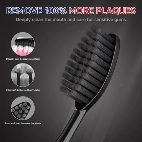 150 Pack Soft Bristle Disposable Travel Toothbrushes - Individually Wrapped for Adults & Kids