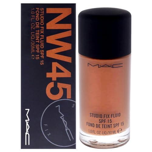 MAC - Studio Fix Fluid SPF5- NW45, 1 Fl Oz