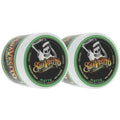 Suavecito Matte Hair Pomade 4 oz Pack of 2 - Medium Hold, Shine-Free, Natural Finish