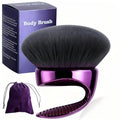 BS-MALL Extra-Large Multi-Purpose Body Brush ? Luxury Travel-Friendly Self Tanning & Loose Powder Makeup Brush with Super Soft Bristles for Daily Use & Even Application