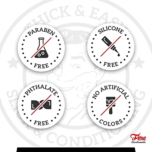 Mr. Fine 21C Shaving Soap for Men, Thick Lather, No Artificial Colors, 5oz - Clubhouse Edition