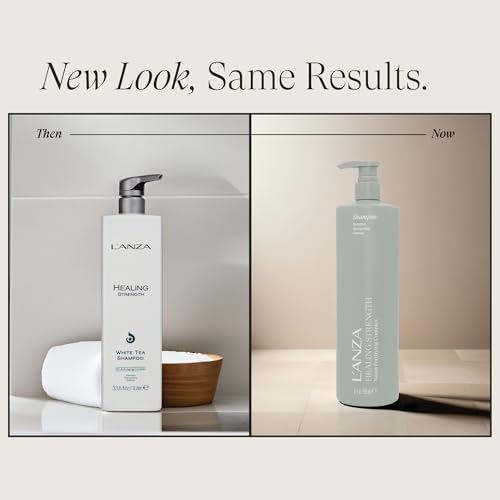 L’ANZA Healing Strength Repair Shampoo 33.8 fl oz – For Delicate to Weak Hair