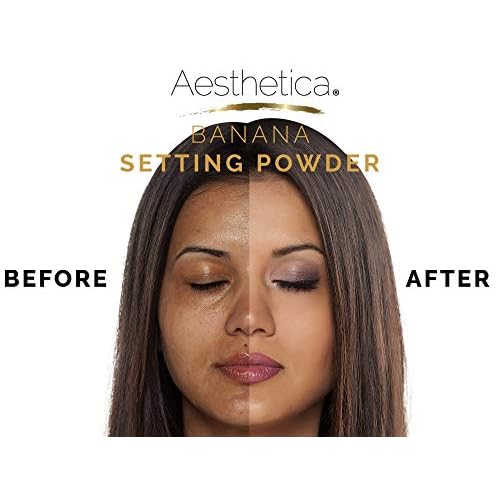 Aesthetica Banana Loose Setting Powder and Aesthetica Translucent Loose Setting Powder