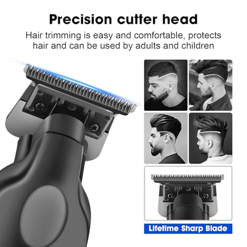 KEMEI Professional Hair Clipper for Men,Cordless Rechargeable Hair Clipper, Clipper and Trimmer for Hair Cutting, Haircut Clipper, Gift for Men