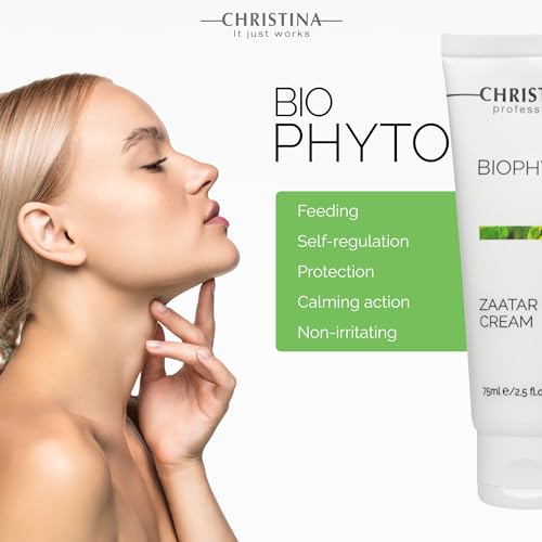 Biophyto Zaatar Vitamin E Retinol Face Cream 75ml - Nourishing Skin Barrier