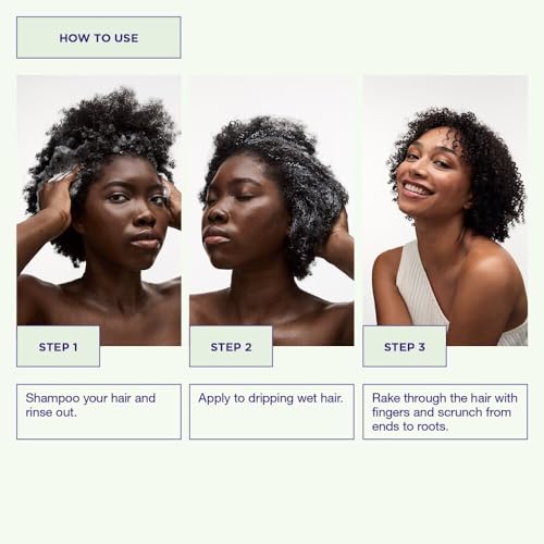 Maria Nila Coils & Curls Oil-in-Cream for Curly Hair 3.4 Fl Oz - Vegan & Swedish Made