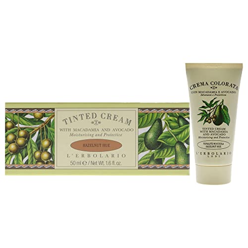 L'Erbolario Tinted Face Cream Hazelnut Shade 1.6 oz Natural Cover Hydrating Makeup