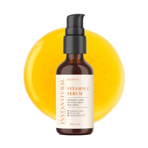Vitamin C Face Serum - Brightening & Hydrating Serum for All Skin Types - 1 Fl Oz