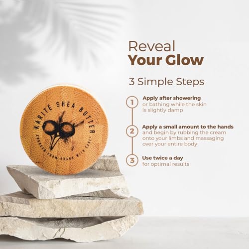Karit? Baume ? L?vres Nourishing Lip Balm - Intense Lip Moisturizer for Dry Lips, Shea Butter, Organic Jojoba & Rosehip Oil Blend, Dermatologist-Formulated & Approved, Cruelty-Free & Hypoallergenic