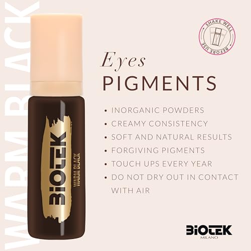 Eyes Pigment for Permanent Eye Makeup - Warm Black - 0.5 Fl Oz Variation