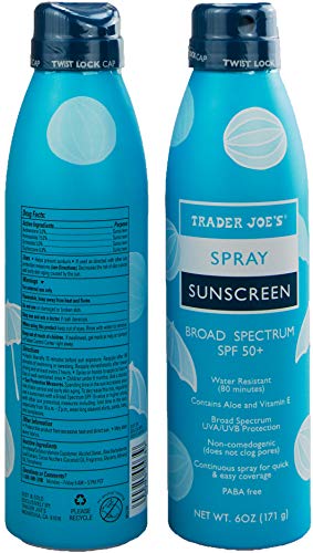 SPF 50+ Broad Spectrum Sunscreen Spray - Nourish 2-Pack