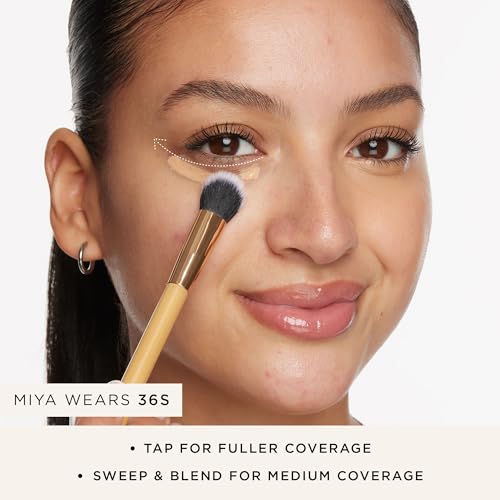 Angled Concealer Brush for Spot & Precision Makeup Application