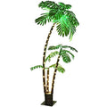 6FT Lighted Palm Tree Outdoor Christmas Decor for Patio and Garden