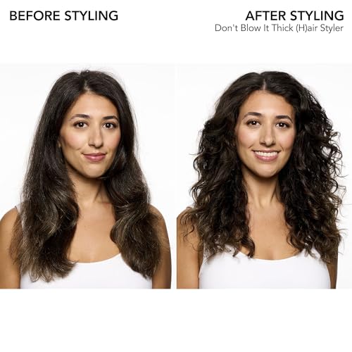 Air Dry Hair Cream for Medium to Thick Curly Wavy Straight Hair - Anti Frizz Styling Leave-In
