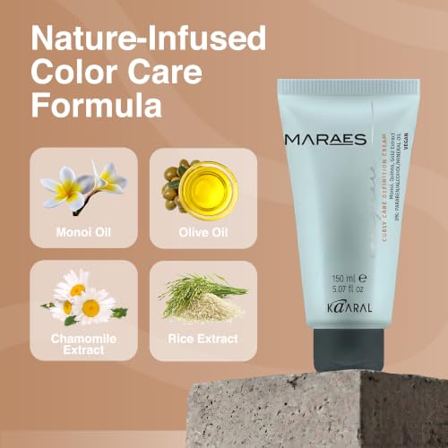 Curly Hair Defining Cream - Frizz Control and Moisturization for Curly Hair - 150ml