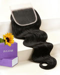 IVA 5x5 HD Lace Closure Body Wave 18 Inch - Black Variation