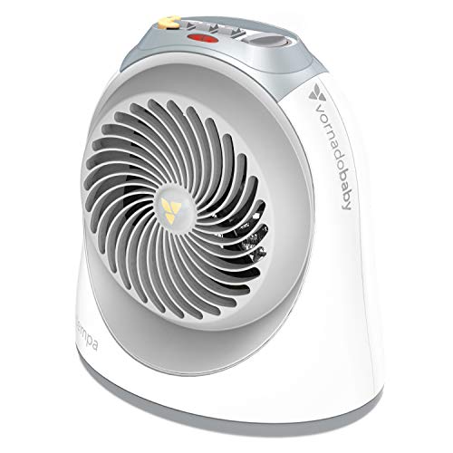 Vornadobaby Tempa Nursery Space Heater with Safety Lock & Tip-Over Protection