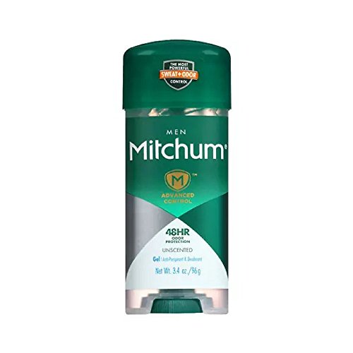 Unscented Antiperspirant Gel - Clinically Proven Wetness & Odor Protection, 3.4 oz Pack of 5