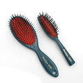 Teal Phillips Hair Brush Combo Pack - Full & Travel Size Nylon Cushioned Brushes