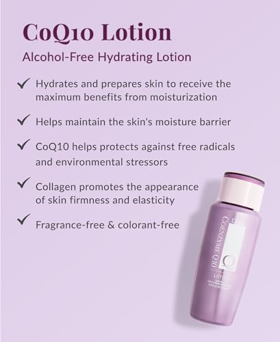 Anti-Aging CoQ10 Facial Toner - Alcohol-Free, 5.4 oz for All Skin Types