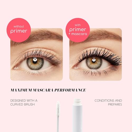 Lash Primer White for Mascara - Curling & Lengthening, 10mL