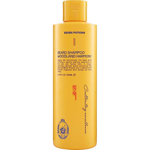 Men's Beard Shampoo Woodland Harmony Natural Vegan Gentle Cleansing Wash - 8.45 Fl Oz - Variation of THIS listing