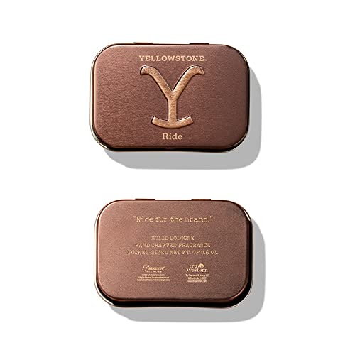 Yellowstone Ride Solid Cologne for Men & Women by Tru Fragrance – Rugged Scent, Travel-Friendly