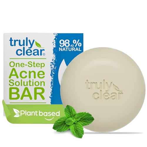 Truly Clear Plant-Based Acne Treatment Bar with Salicylic Acid & Hyaluronic Acid - Variation 1