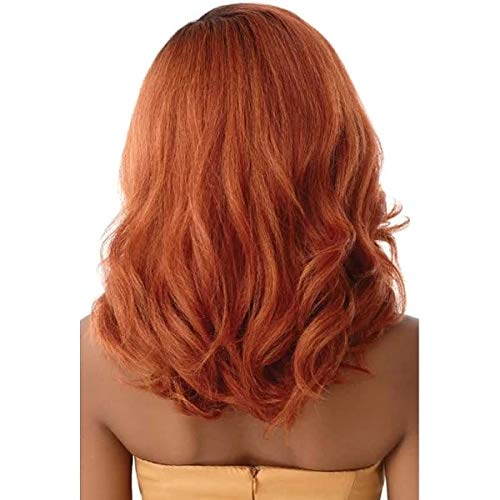 Outre Lace Front Wig Neesha 202 - JET BLACK, Natural & Pre-Plucked
