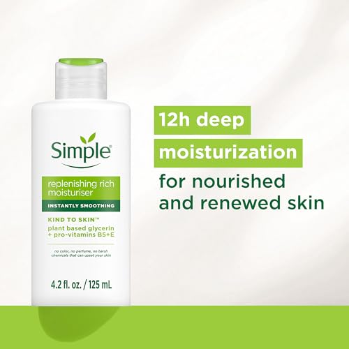 Simple Kind To Skin Replenishing Rich Moisturizer - 4.2 Fl Oz Pack of 2