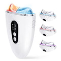 ZoGoo Hot & Cold Face Massager with Microcurrent & LED Light Therapy, Skin Lifting & Tightening Device