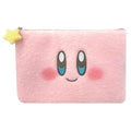Kirby Fluffy Pouch (Smile) ? 8.7 Inch Plush Cosmetic Bag, Jewelry Organizer, Travel Storage Case