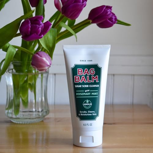 Bag Balm Vermont Moisturizing Body Wash with Shea & Jojoba — 6 Fl Oz Pack of 2 - Sugar Scrub Variation
