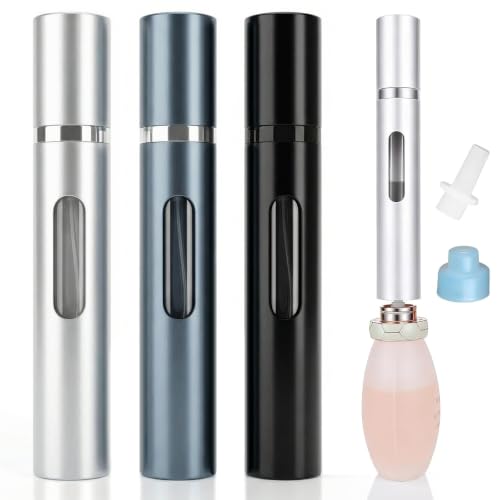 Travel Refillable Perfume Atomizer Spray 3PCS Leak-Proof Portable Fragrance Bottles