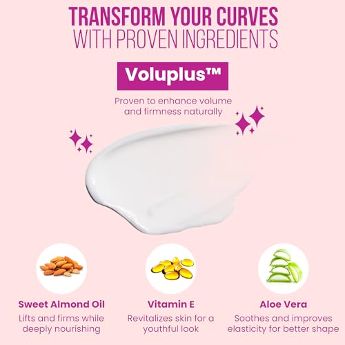 Breast Enhancement Cream - Firming & Lifting Formula for Fuller, Rounder Breasts