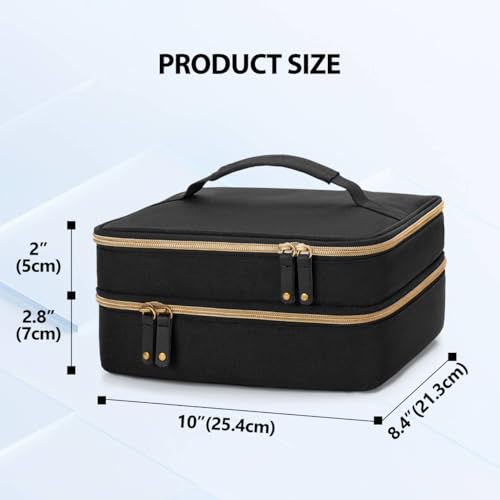 Travel Hair Clipper Case Compatible with Wahl Oster Hatteker & More